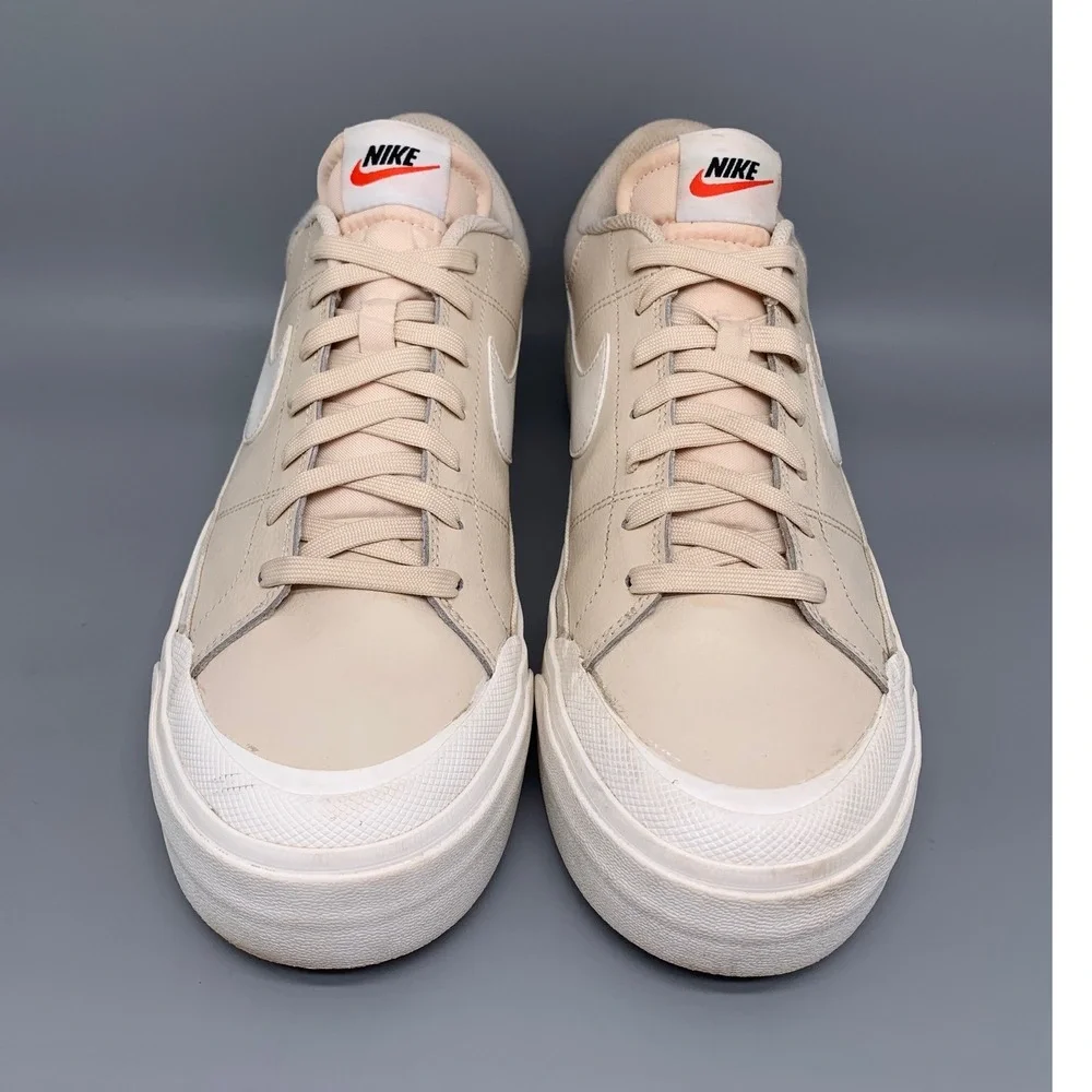 Nike Court Legacy Lift Sanddrift‎ Shoes DM7590-200 Women's Sz 12